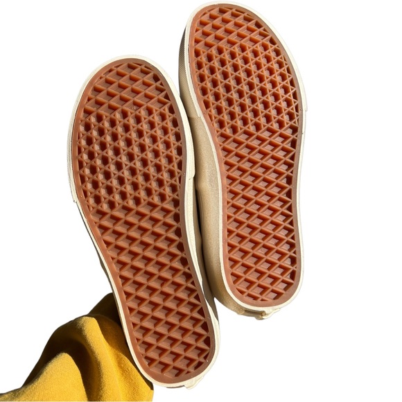 VANS old skool (Glitter) moss gray/true white NWT sz 7 - Picture 3 of 8